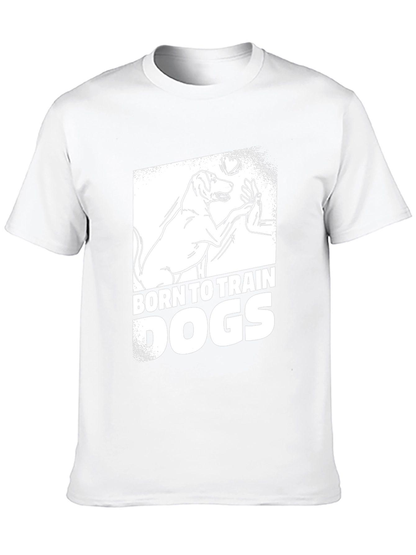 Born To Train Dogs Graphic T-Shirt