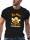 Bee Mine Valentine T-Shirt - Sweet Honey Bee Design