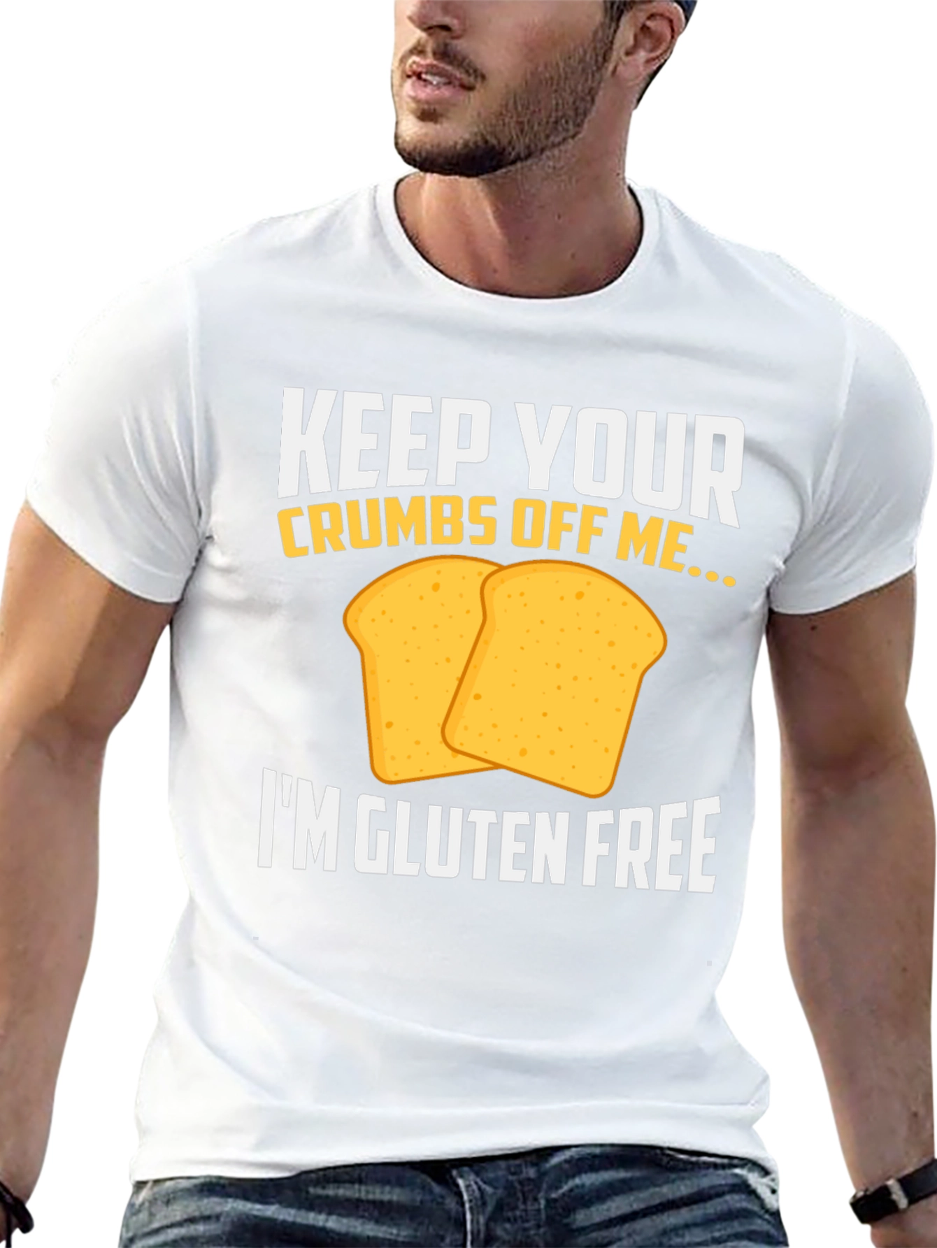 Gluten-Free T-Shirt: Keep Your Crumbs Off Me