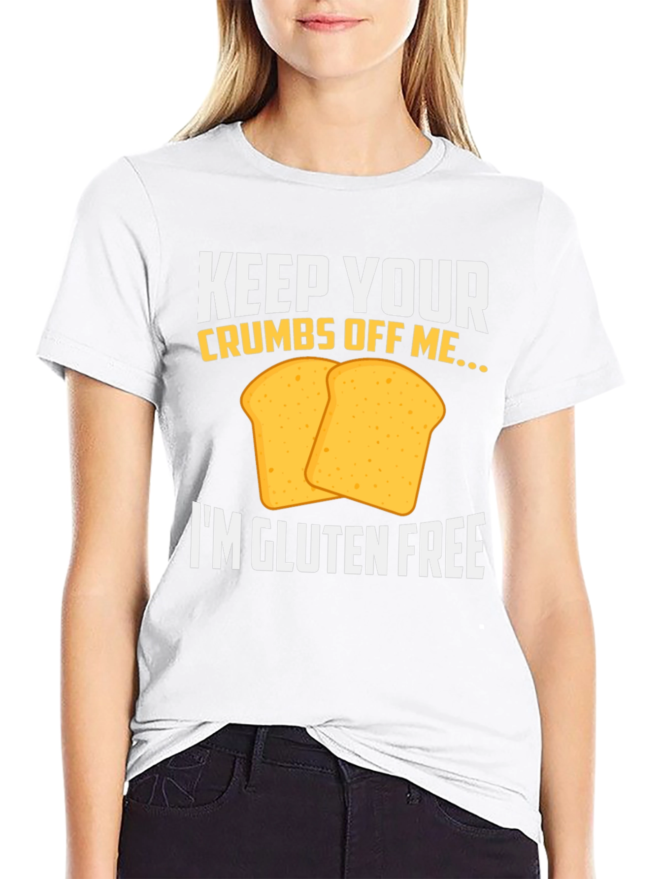 Gluten-Free T-Shirt: Keep Your Crumbs Off Me