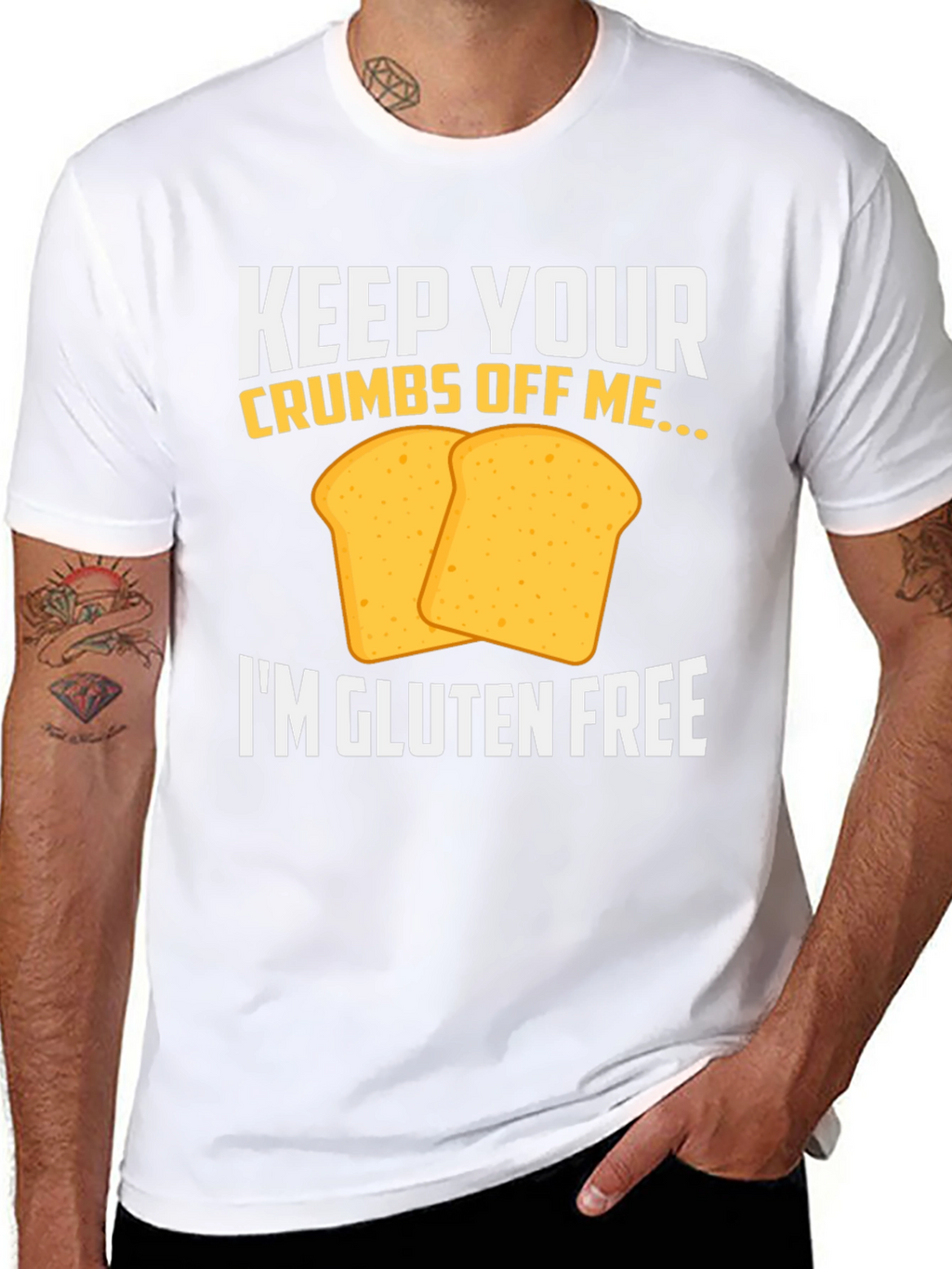 Gluten-Free T-Shirt: Keep Your Crumbs Off Me