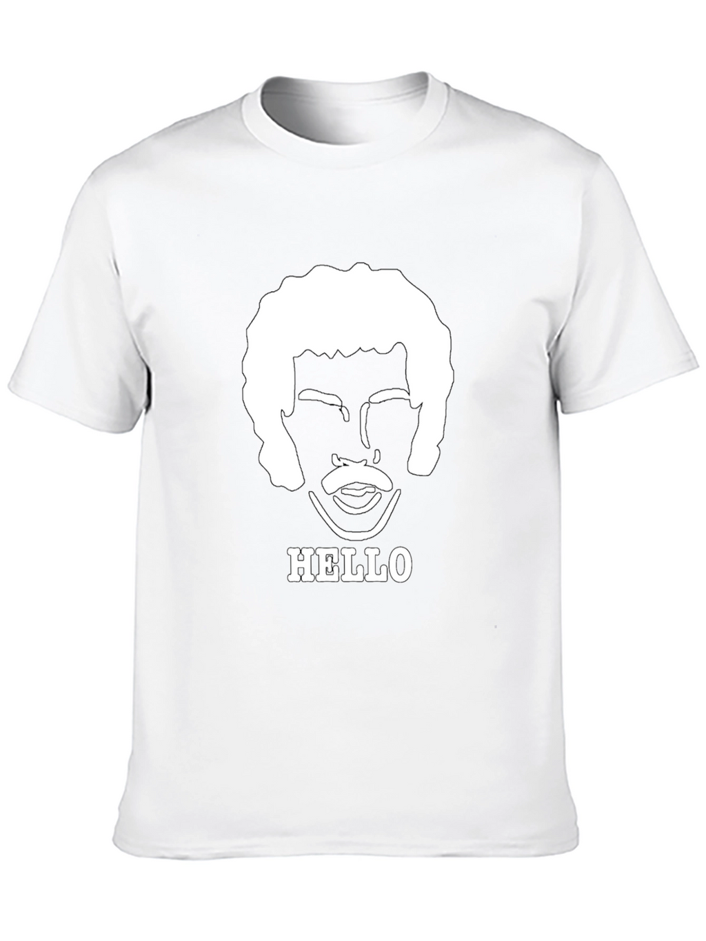Lionel Richie Hello T-Shirt - Black