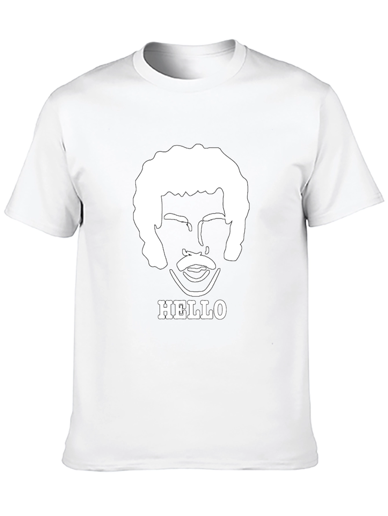 Lionel Richie Hello T-Shirt - Black