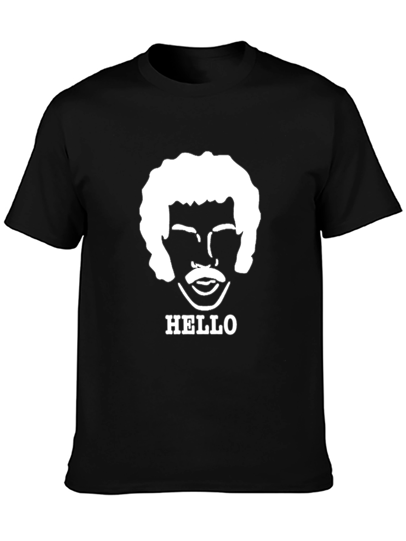 Lionel Richie Hello T-Shirt - Black