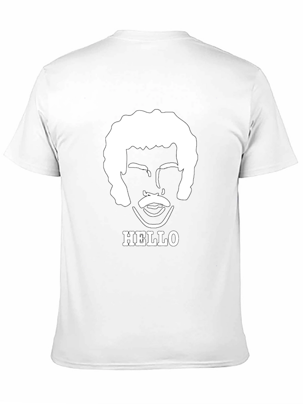 Lionel Richie Hello T-Shirt - Black