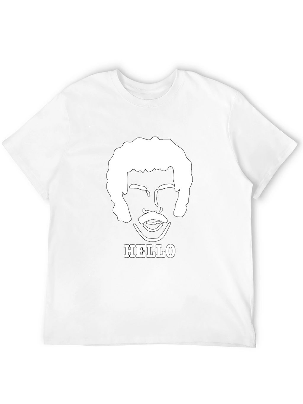Lionel Richie Hello T-Shirt - Black