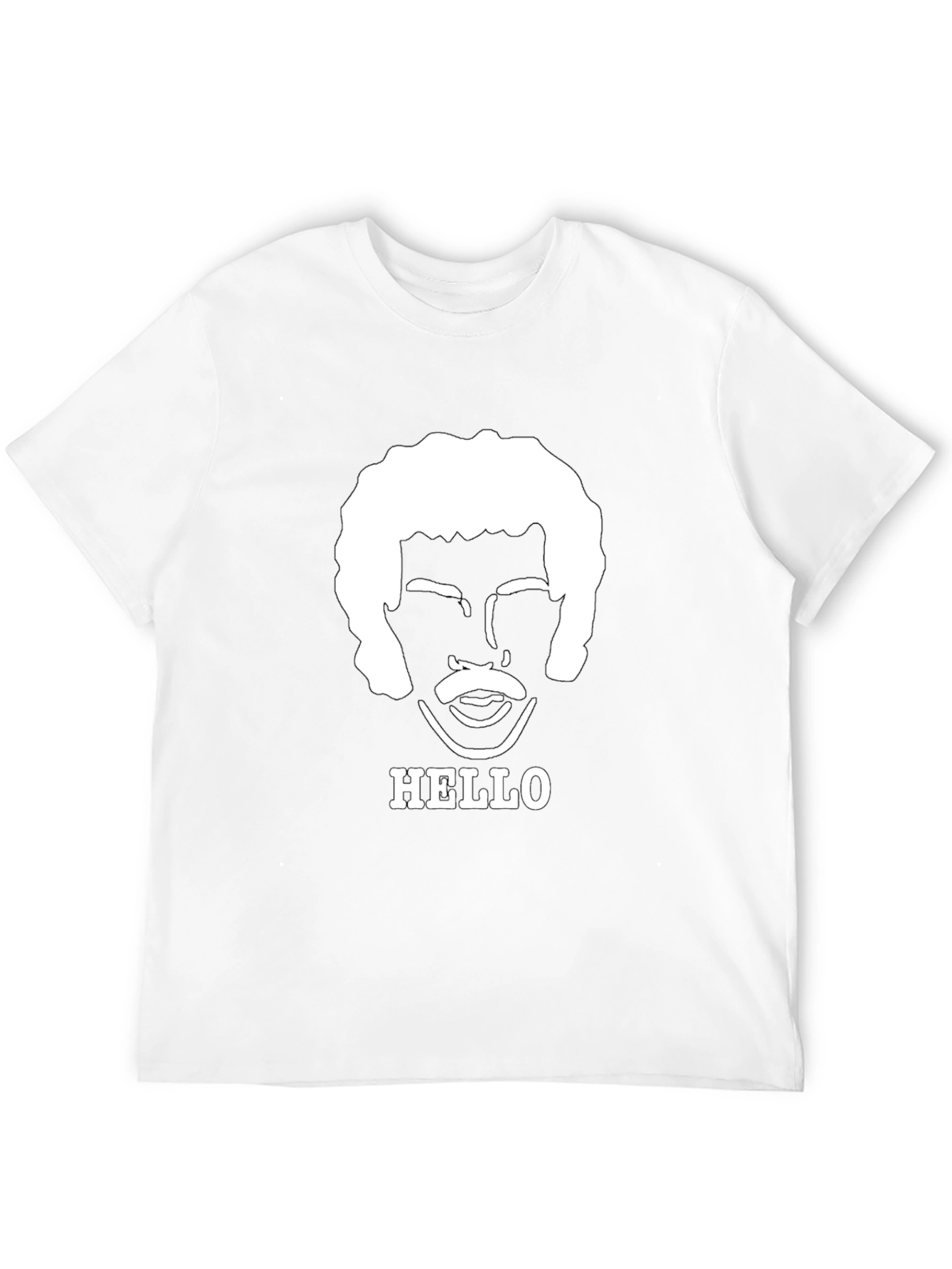 Lionel Richie Hello T-Shirt - Black