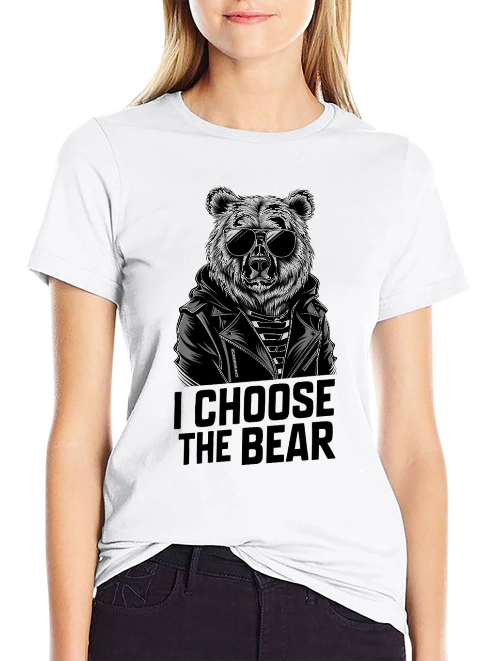 I Choose The Bear Graphic T-Shirt