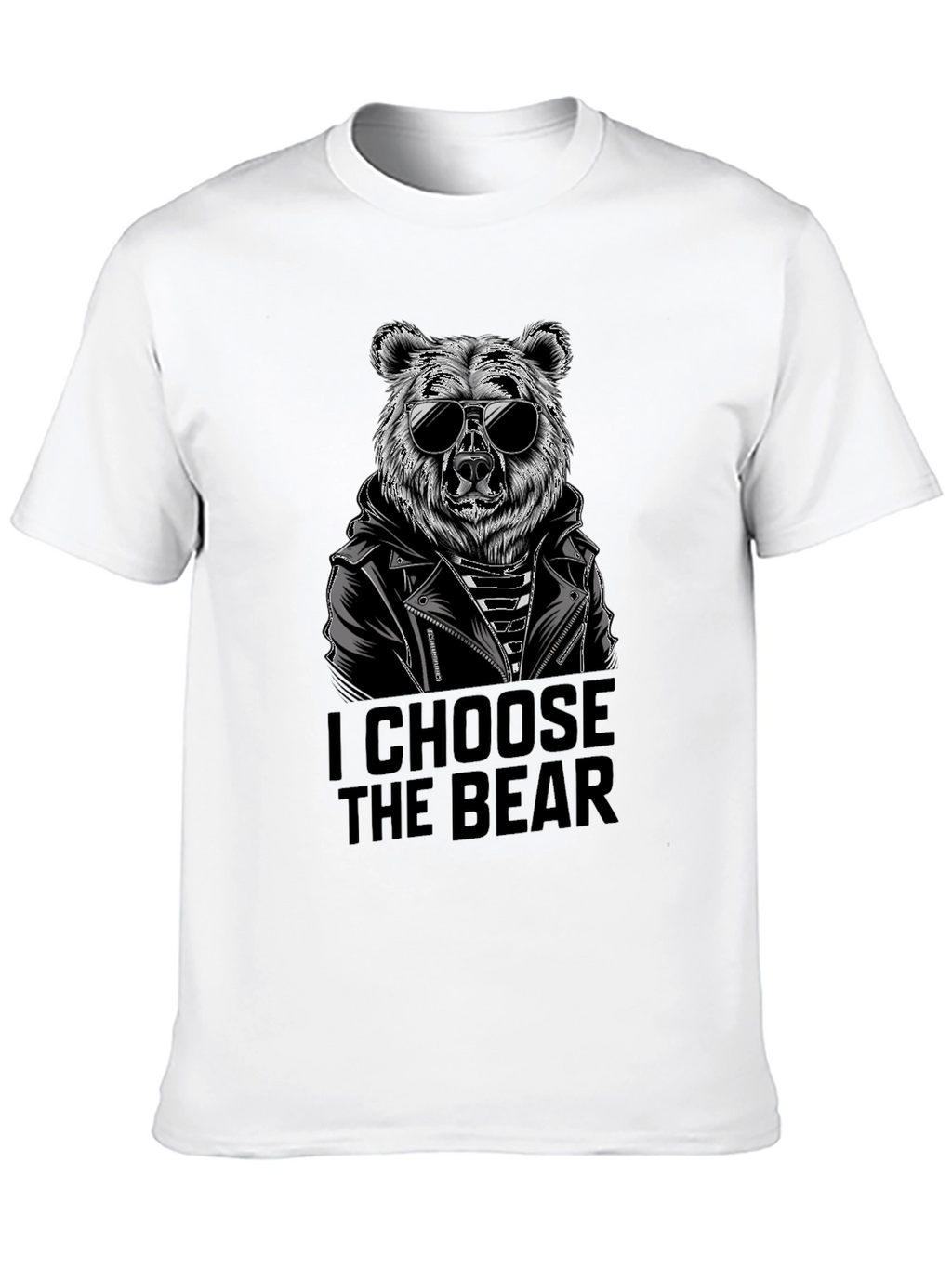 I Choose The Bear Graphic T-Shirt