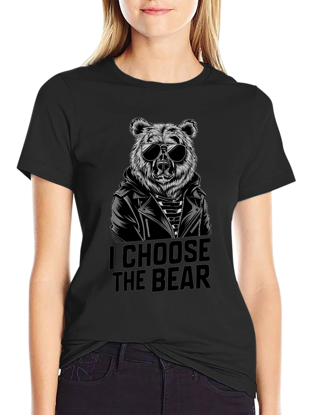 I Choose The Bear Graphic T-Shirt