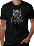 I Choose The Bear Graphic T-Shirt