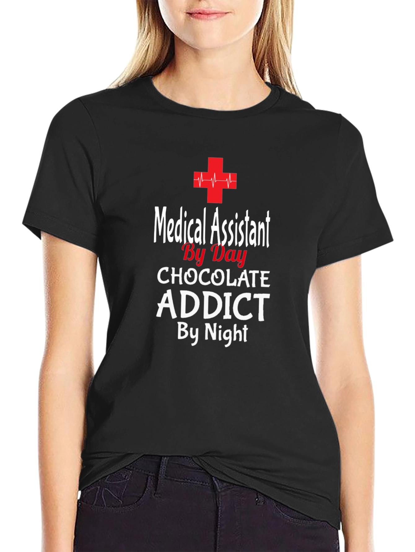 Medical Assistant Chocolate Addict T-Shirt