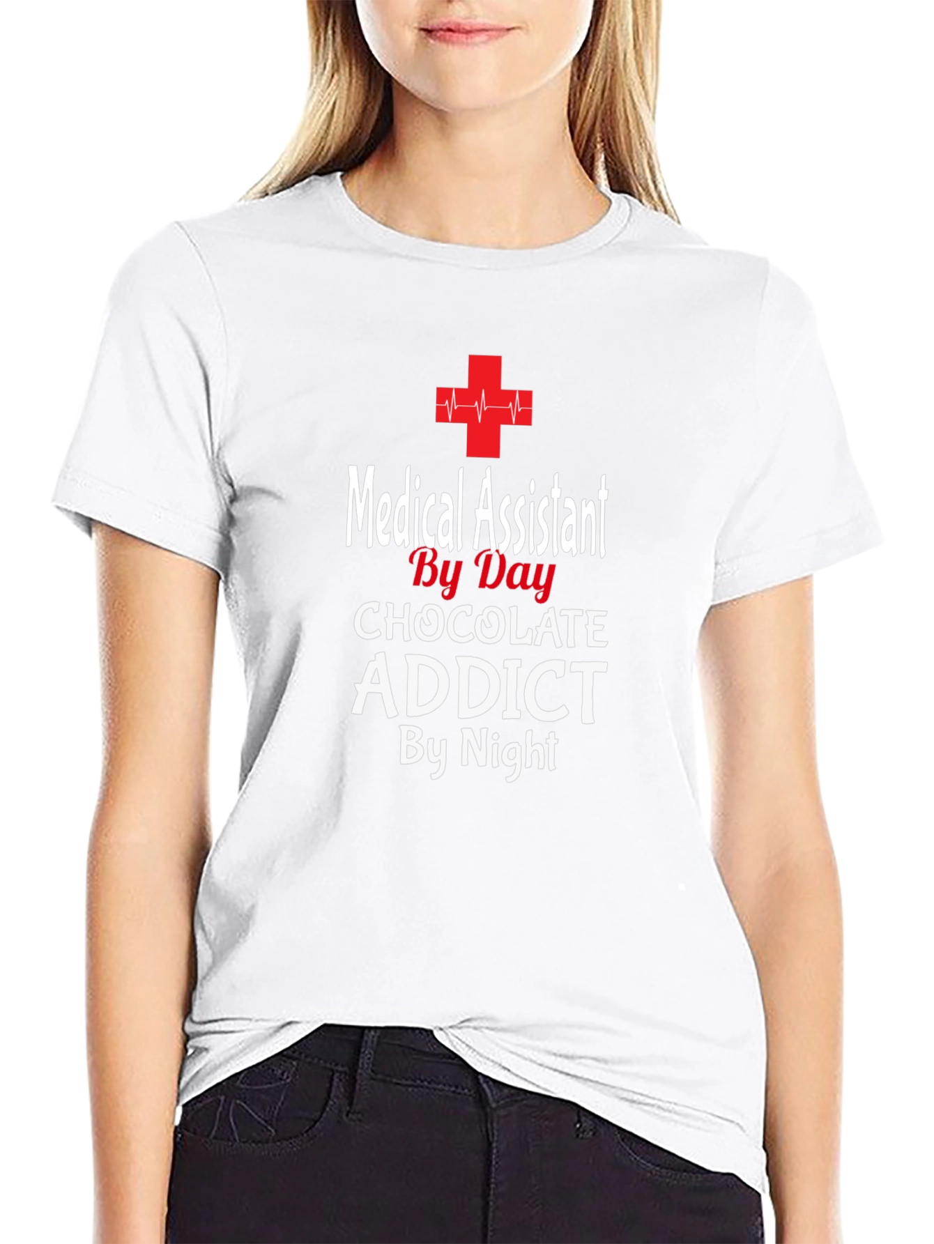Medical Assistant Chocolate Addict T-Shirt