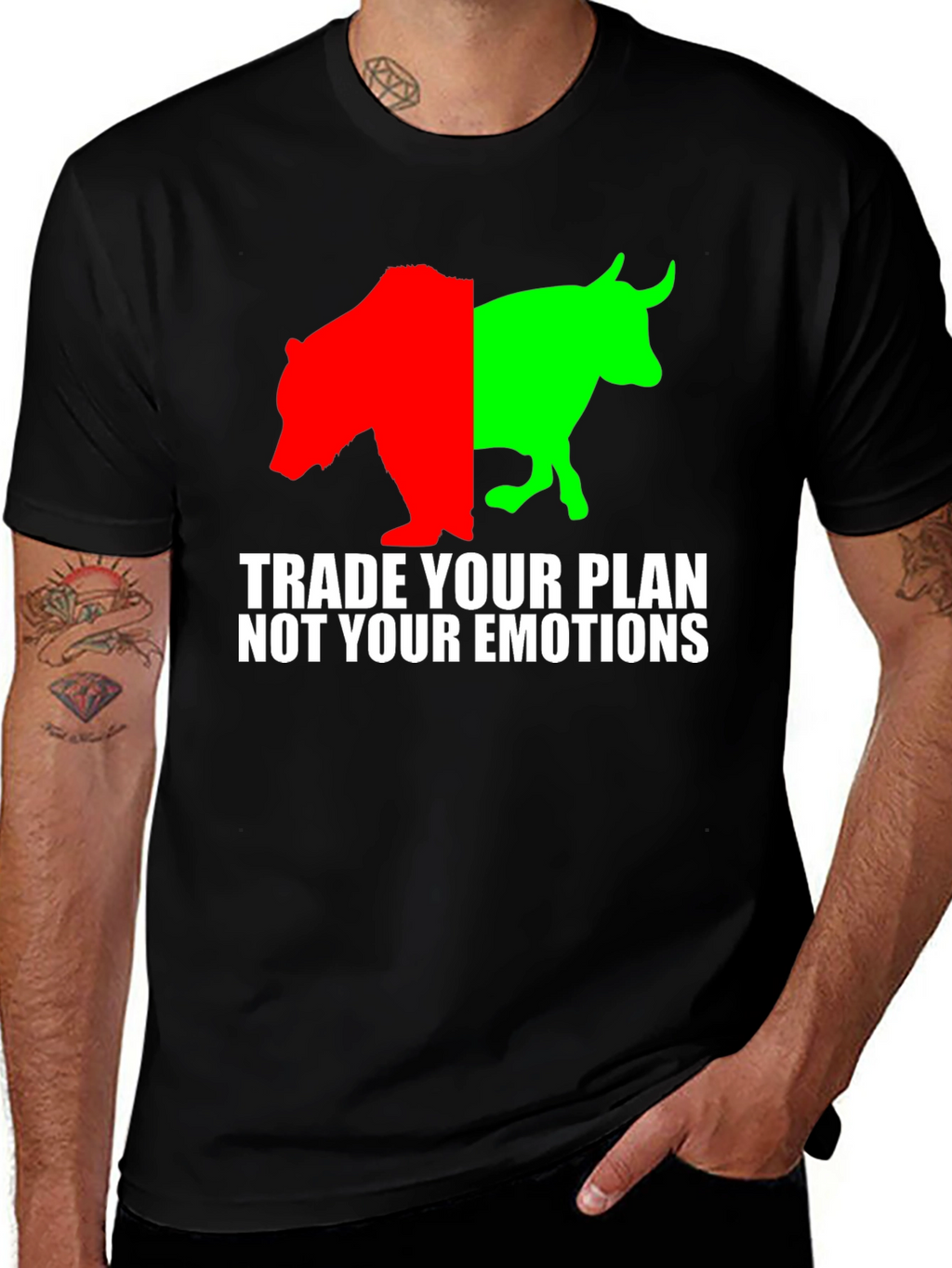 Trade Your Plan Not Emotions T-Shirt