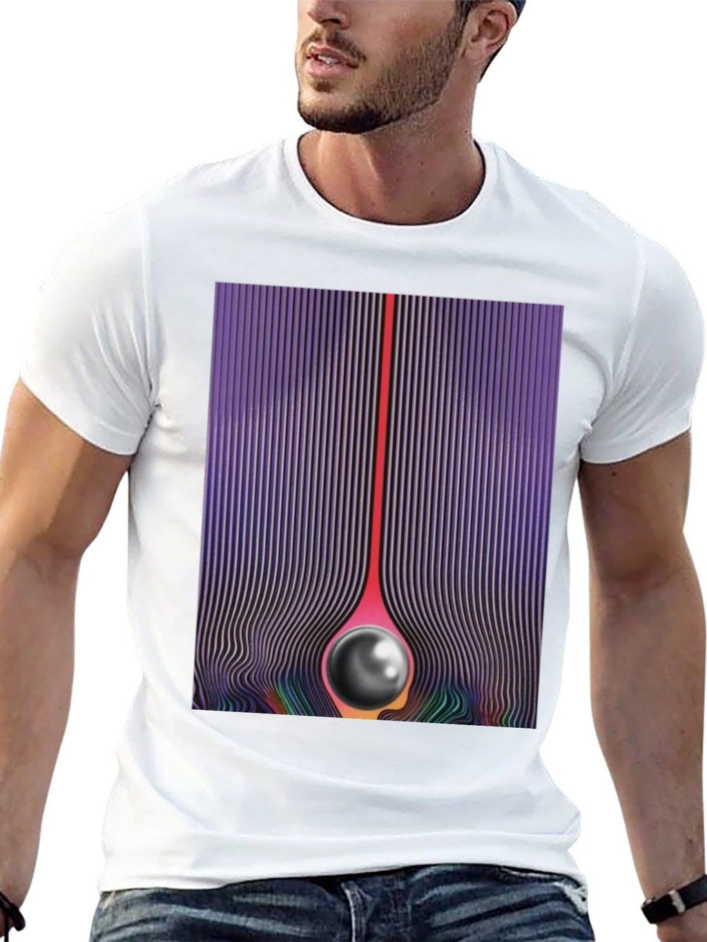 Tame Impala Currents Album Cover Art Graphic T-Shirt