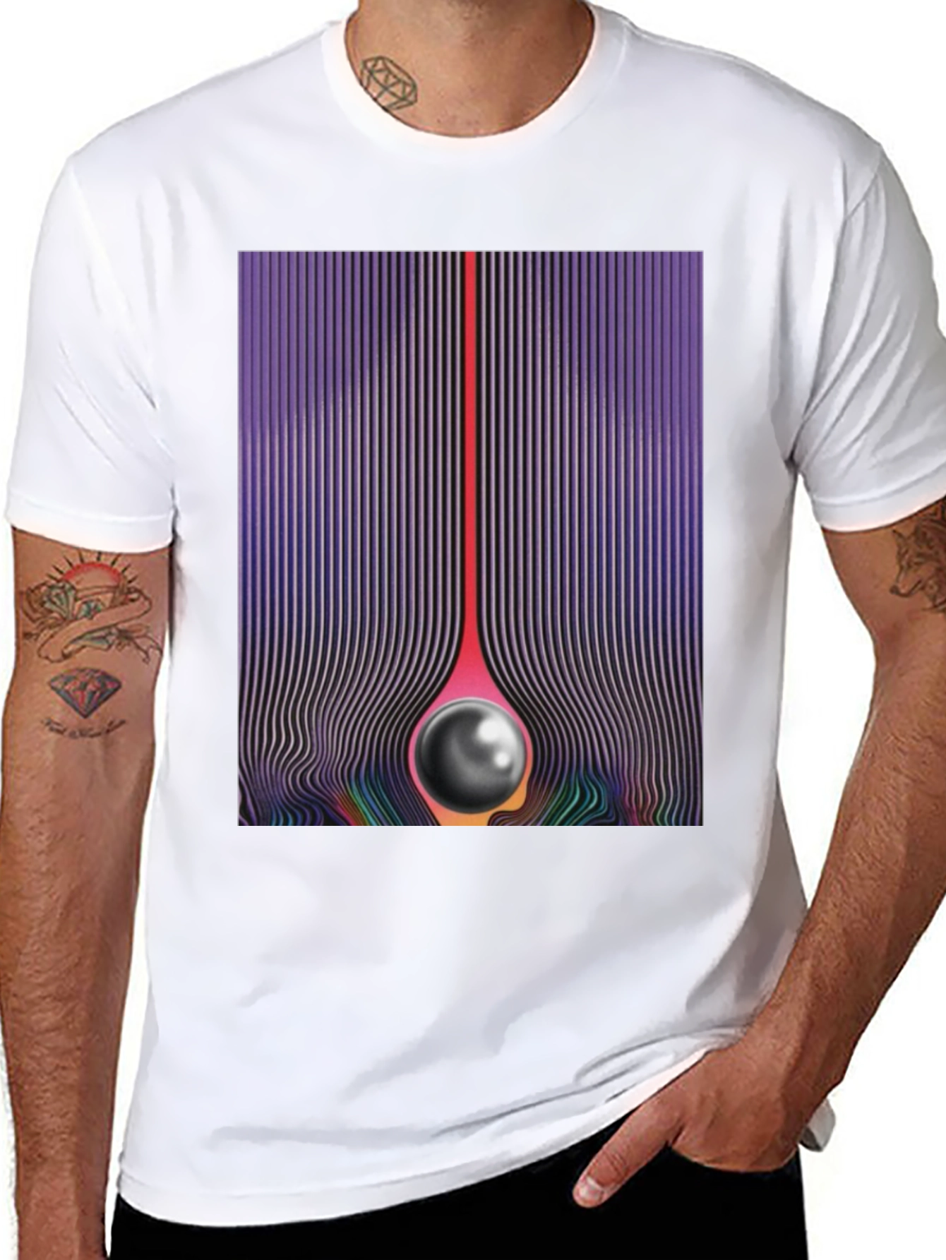 Tame Impala Currents Album Cover Art Graphic T-Shirt