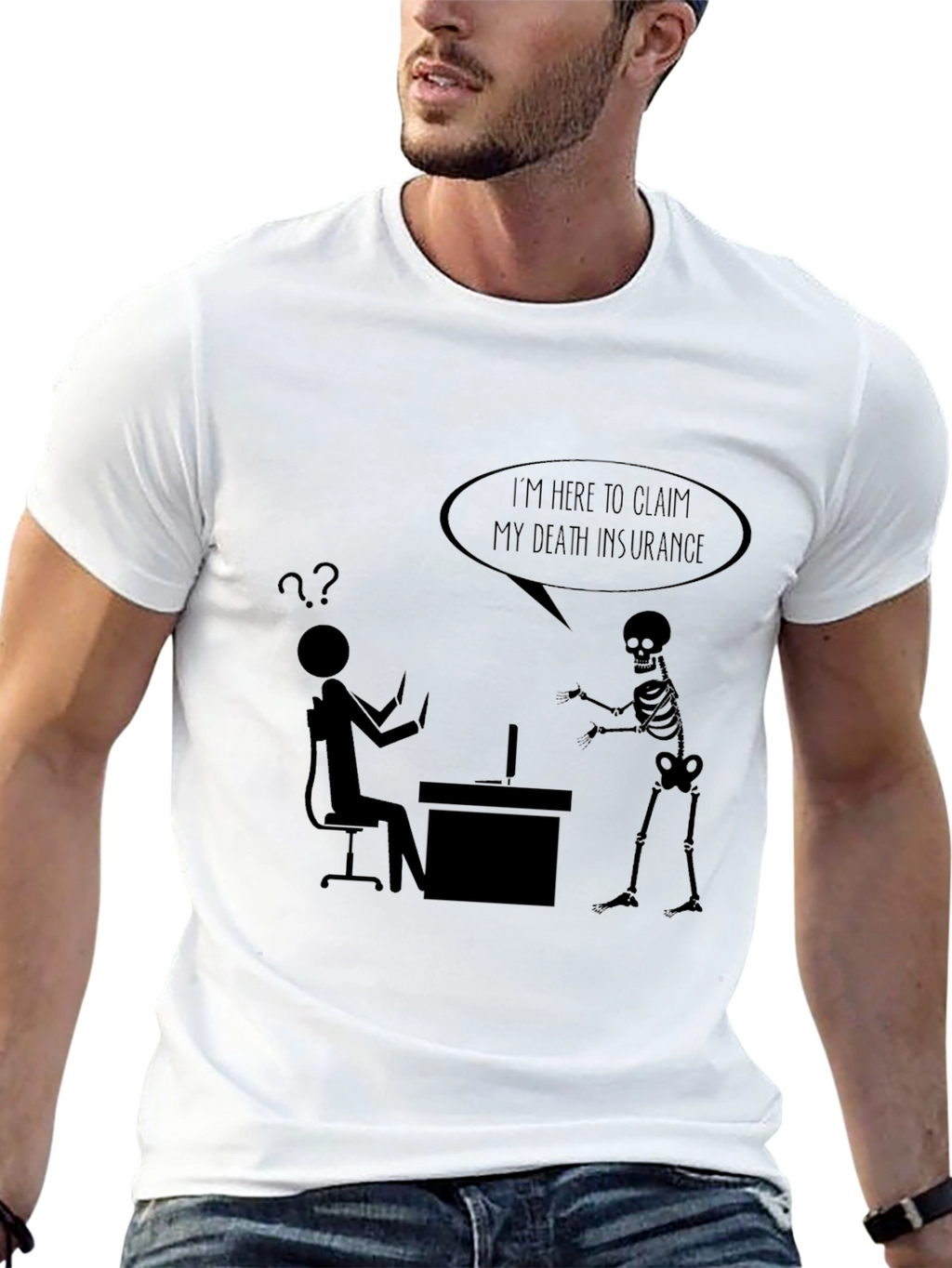 Claim My Death Insurance T-Shirt
