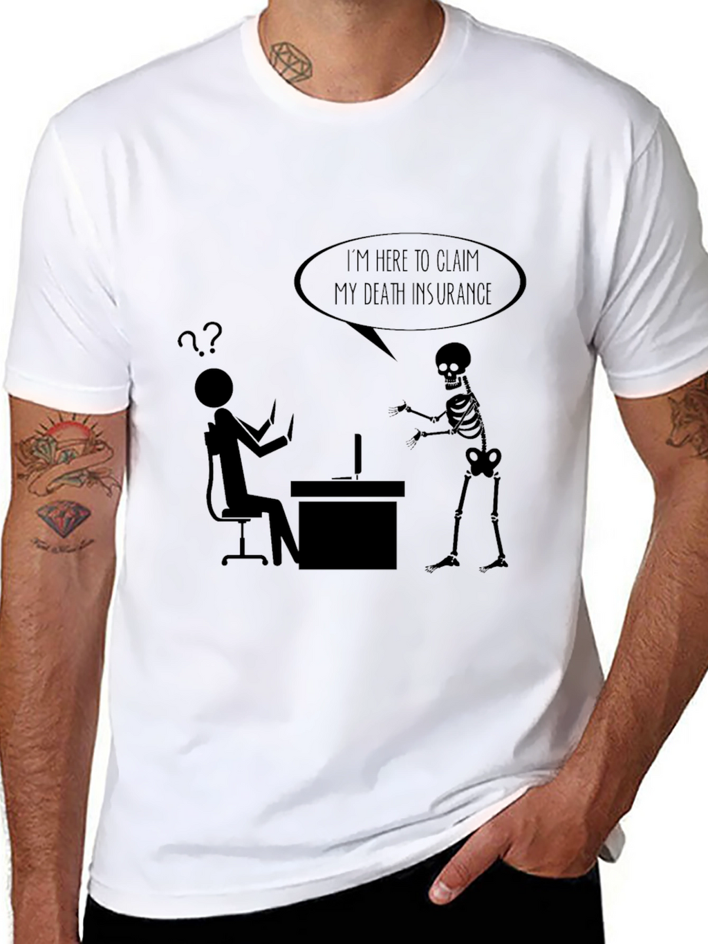 Claim My Death Insurance T-Shirt