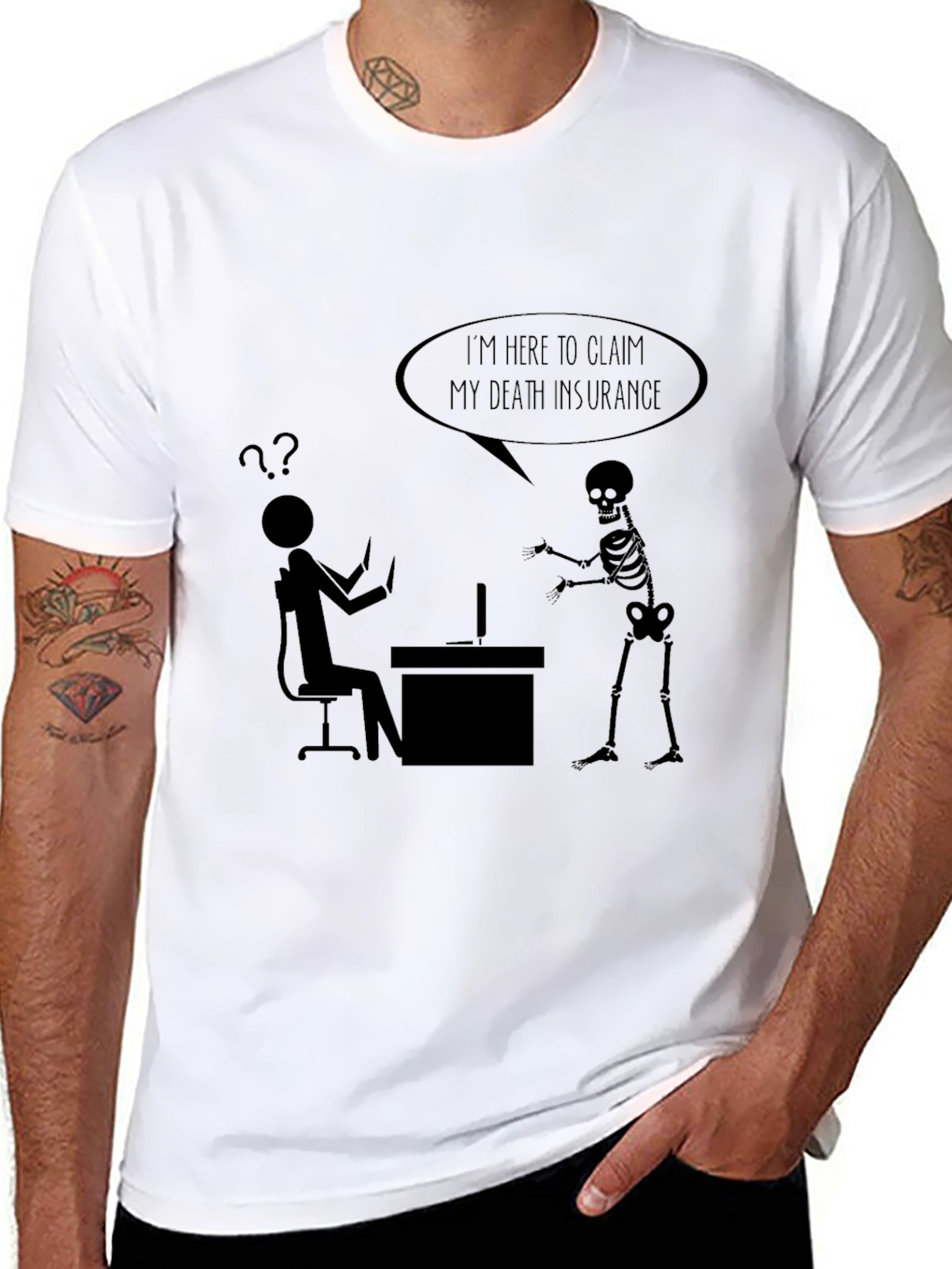 Claim My Death Insurance T-Shirt
