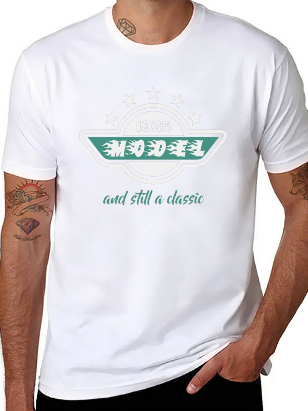 1935 Model Classic Black T-Shirt