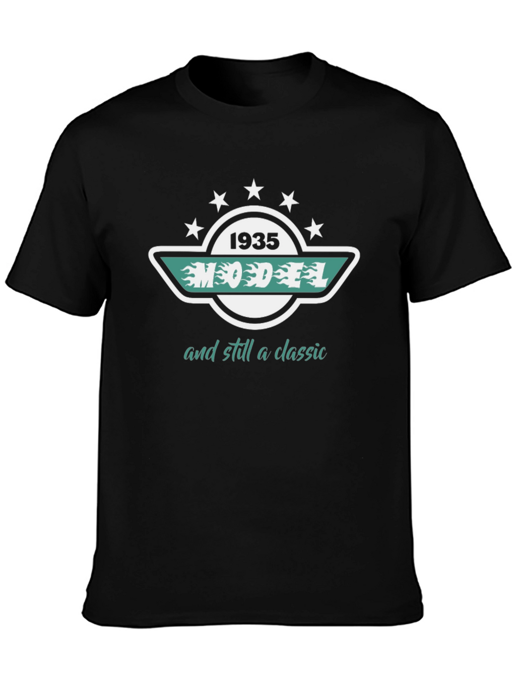 1935 Model Classic Black T-Shirt