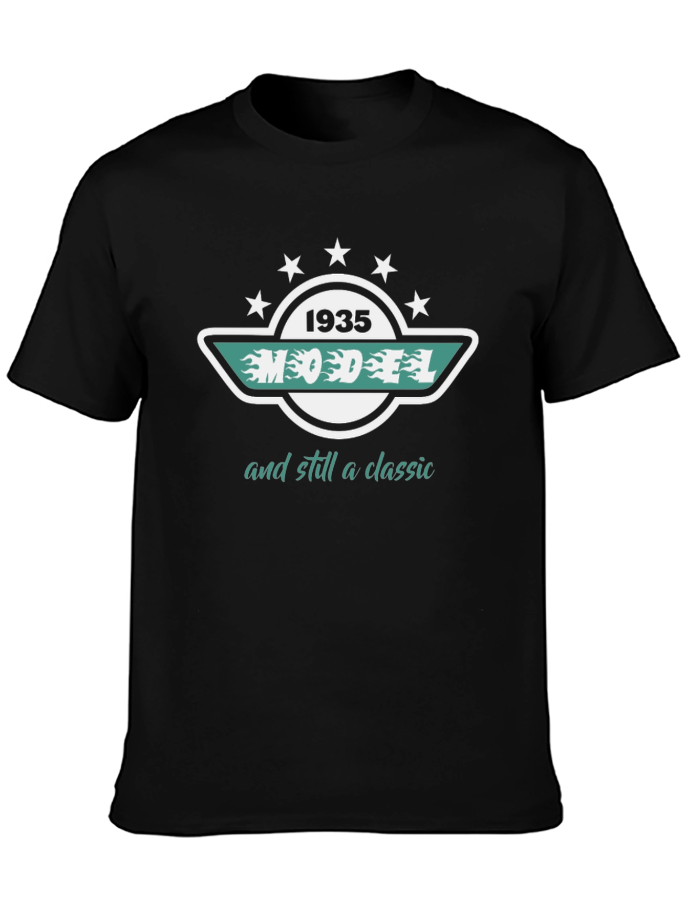 1935 Model Classic Black T-Shirt