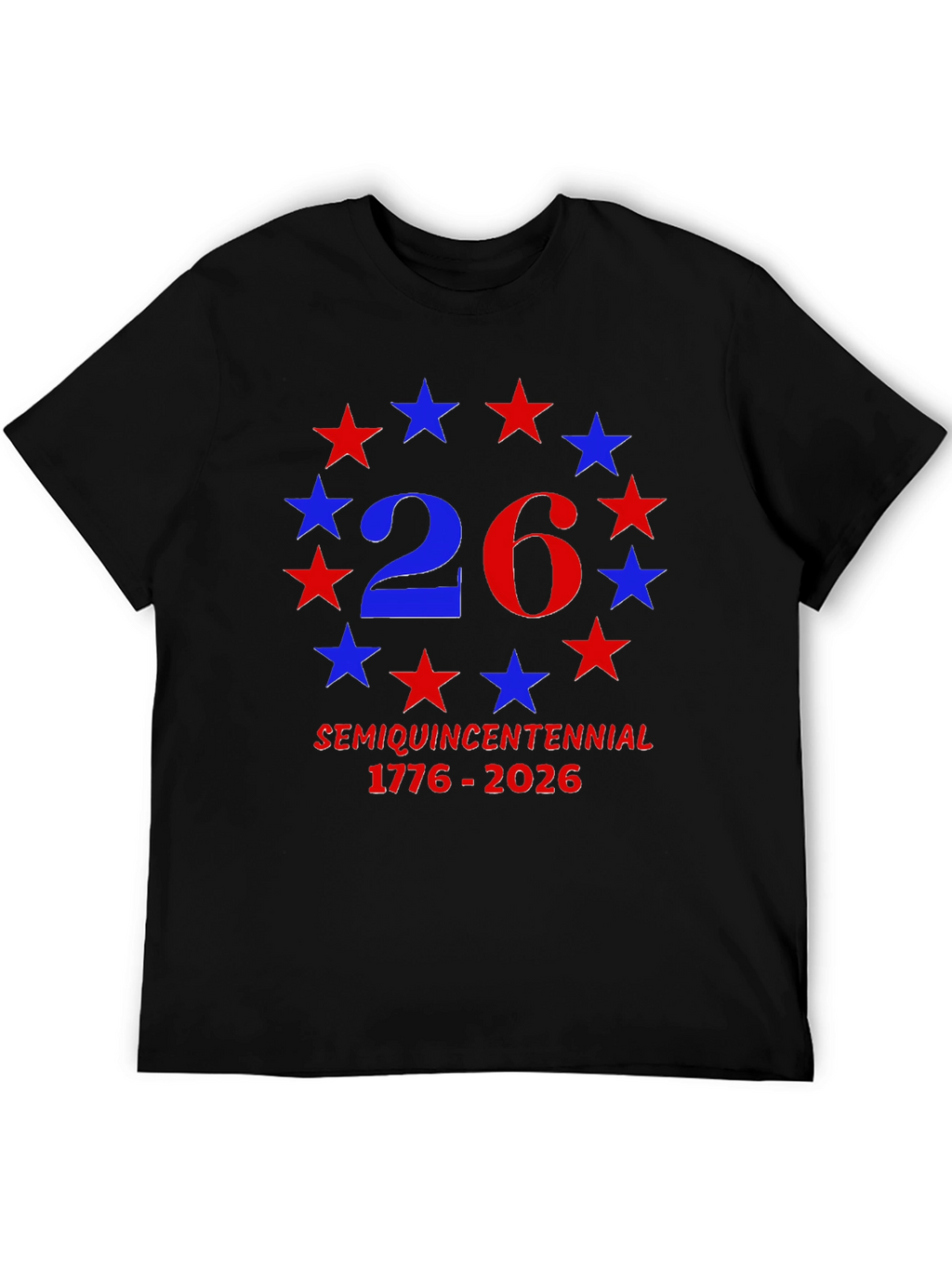 SemiQuincentennial 1776-2026 Patriotic T-Shirt