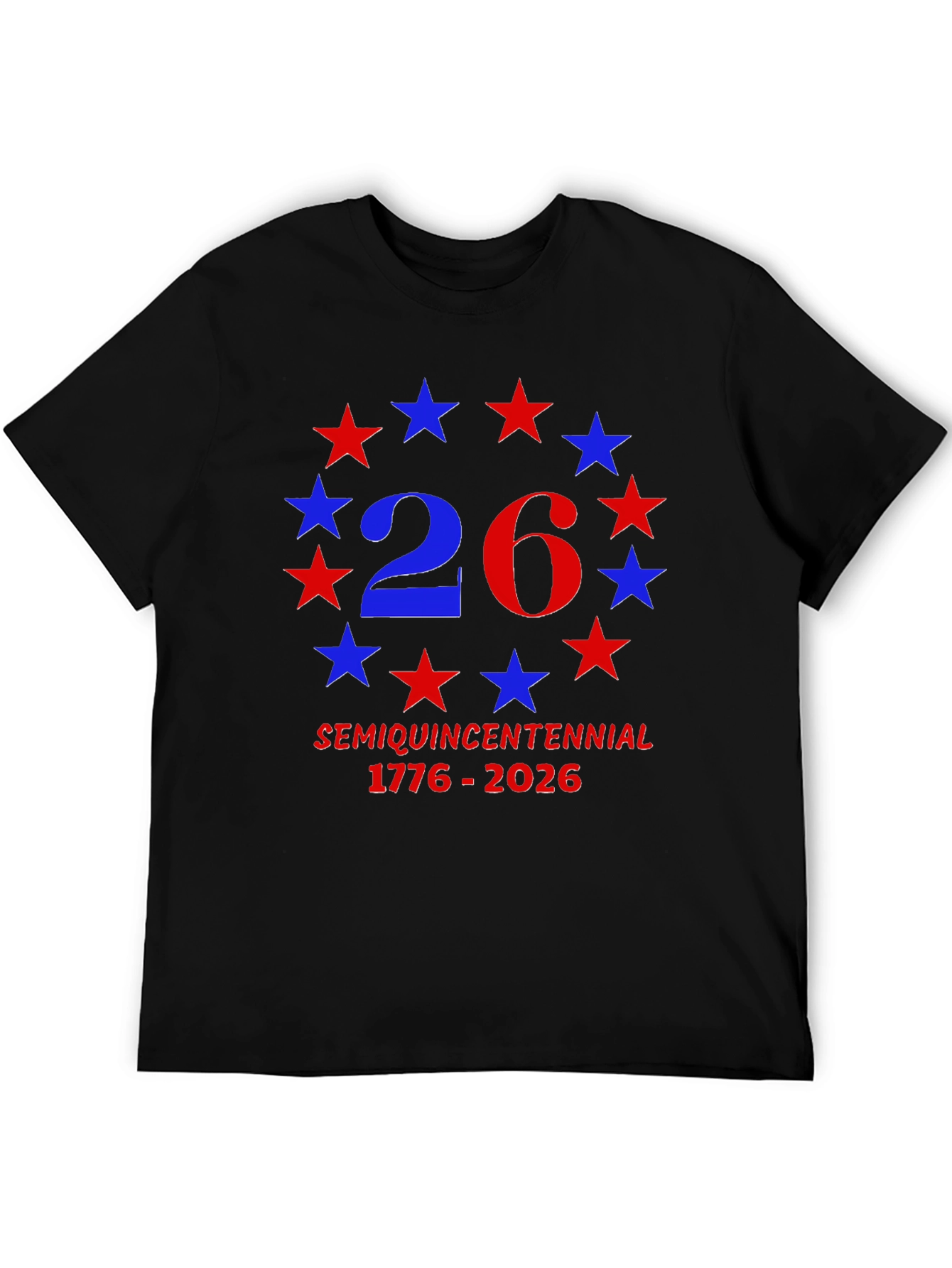 SemiQuincentennial 1776-2026 Patriotic T-Shirt