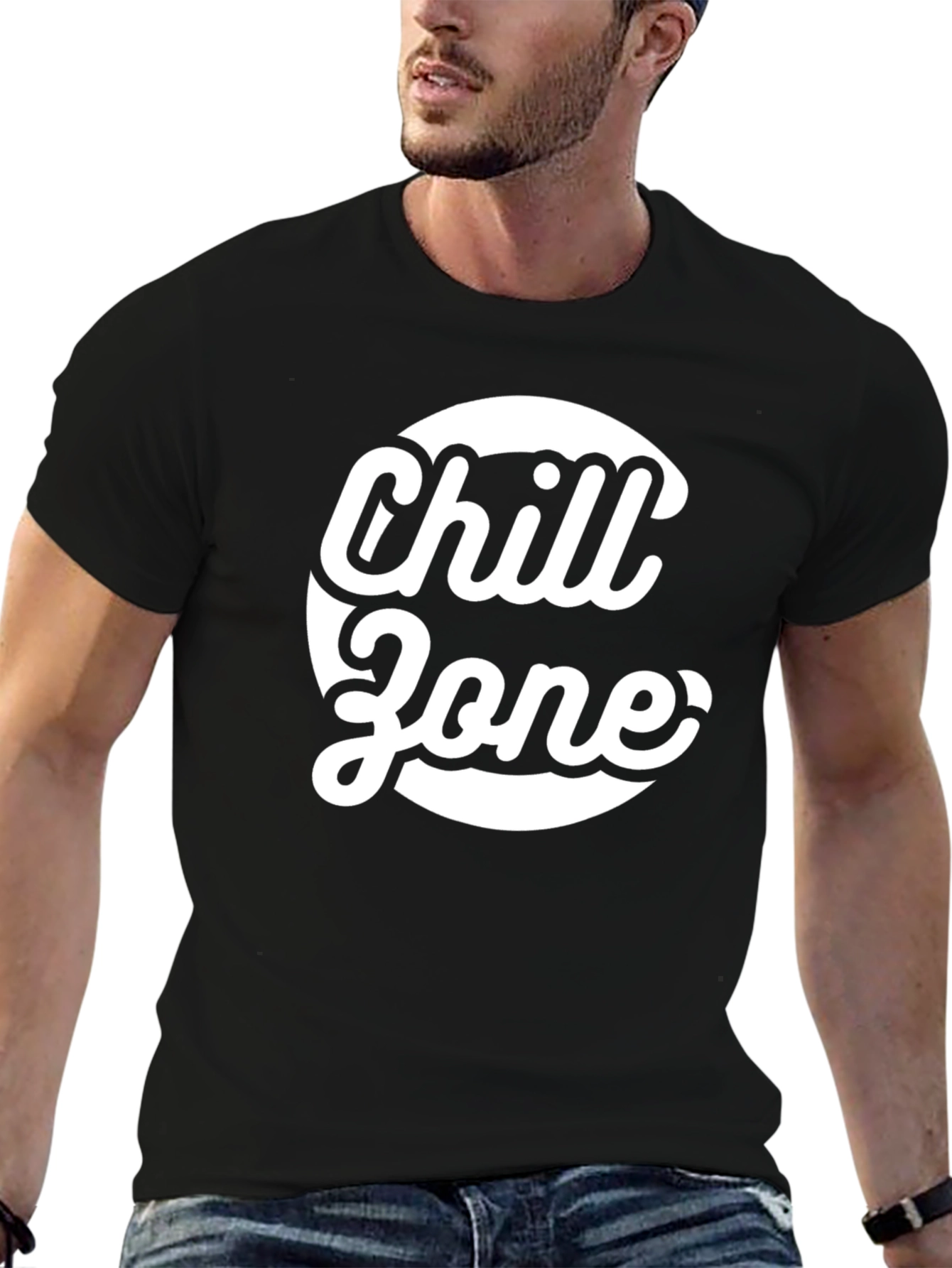 Chill Zone Graphic Tee - Relaxed Comfort
