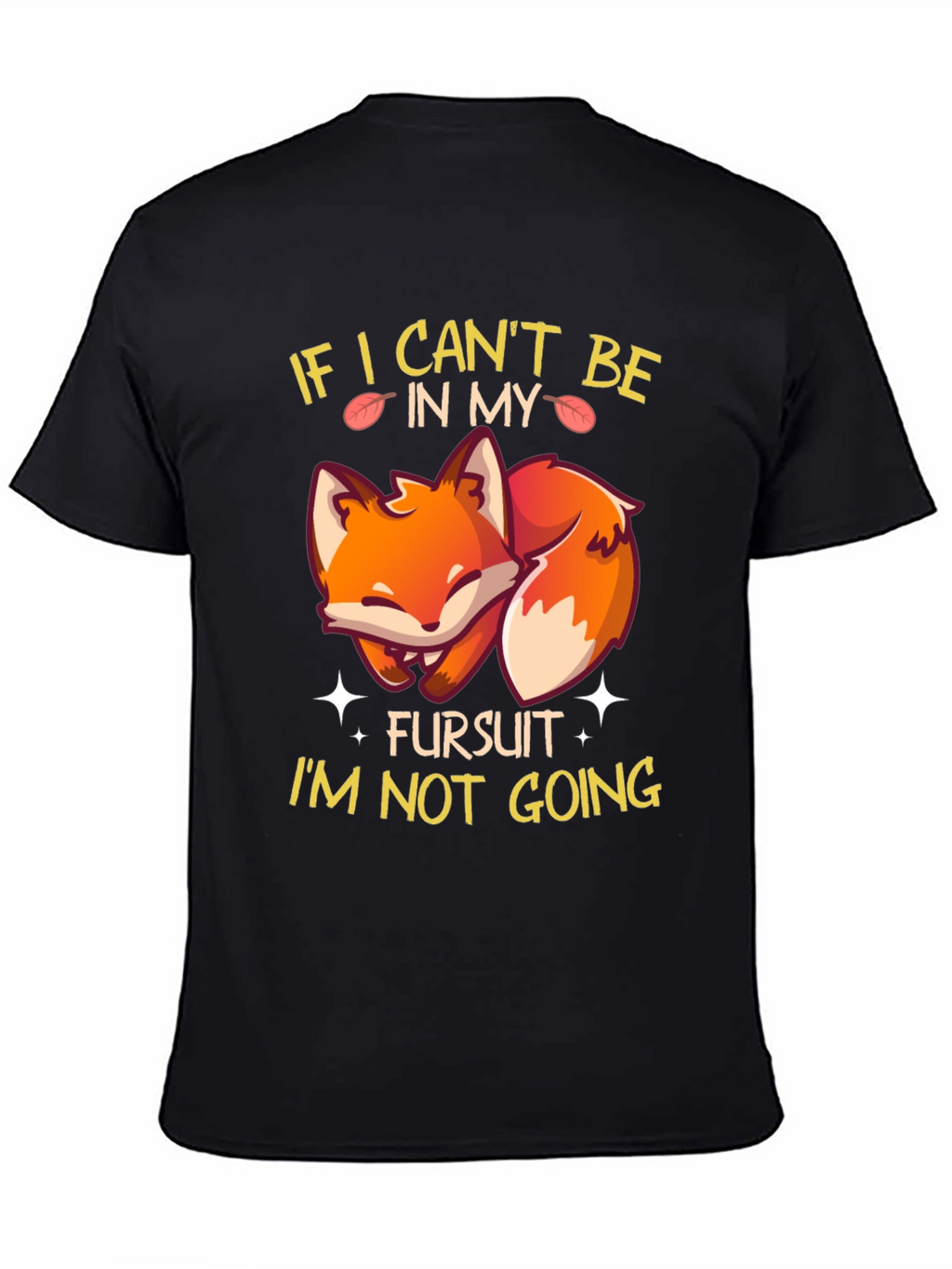 Fursuit Fox Graphic T-Shirt - Soft Cotton Blend