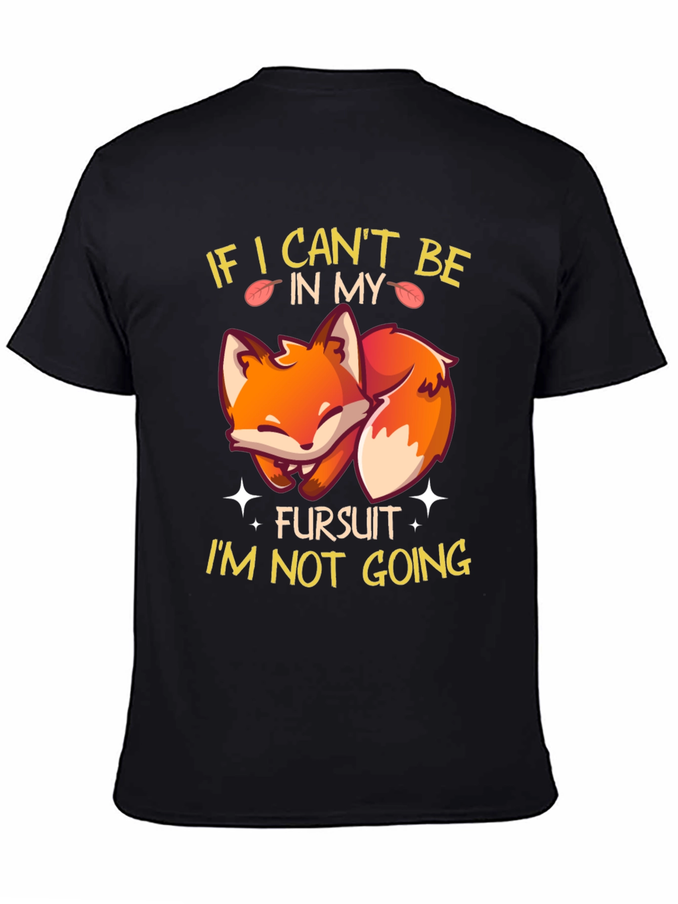 Fursuit Fox Graphic T-Shirt - Soft Cotton Blend
