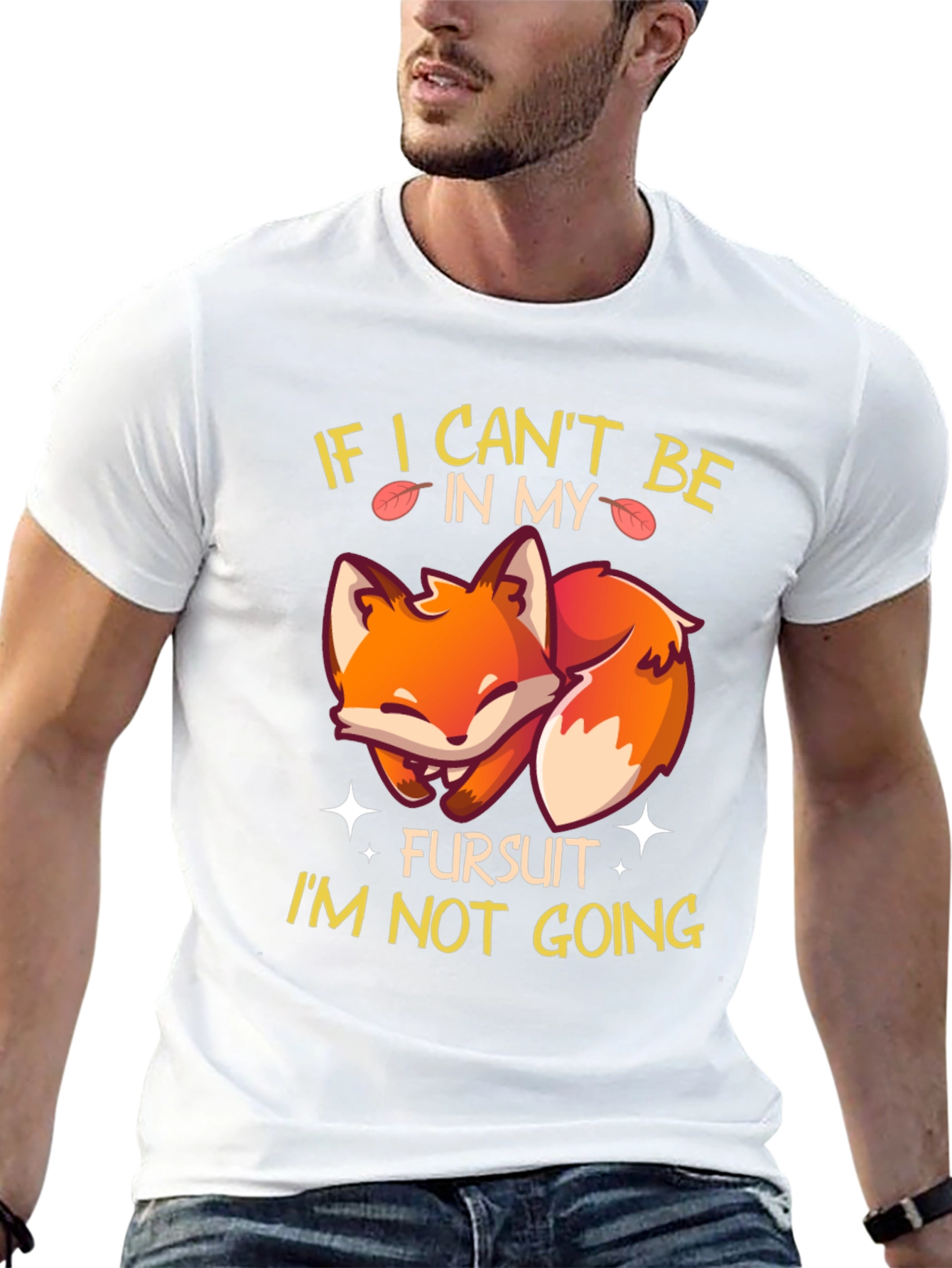 Fursuit Fox Graphic T-Shirt - Soft Cotton Blend