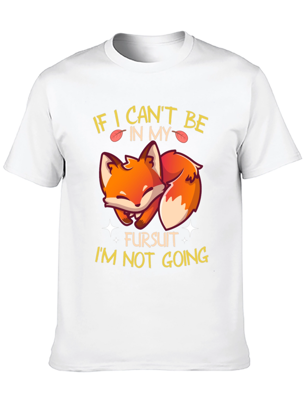 Fursuit Fox Graphic T-Shirt - Soft Cotton Blend