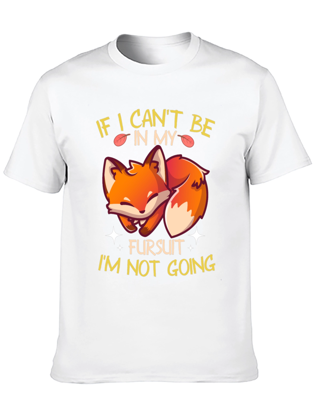 Fursuit Fox Graphic T-Shirt - Soft Cotton Blend