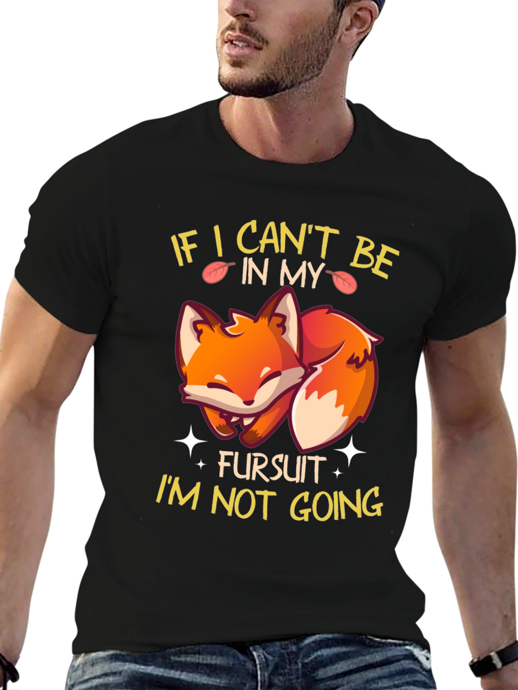 Fursuit Fox Graphic T-Shirt - Soft Cotton Blend