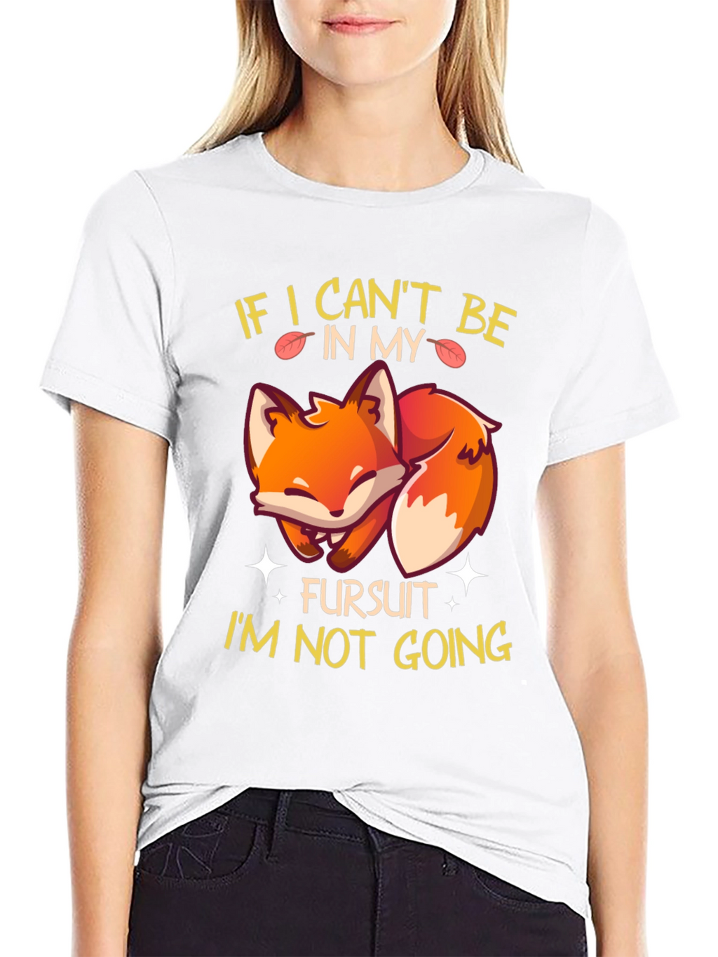 Fursuit Fox Graphic T-Shirt - Soft Cotton Blend