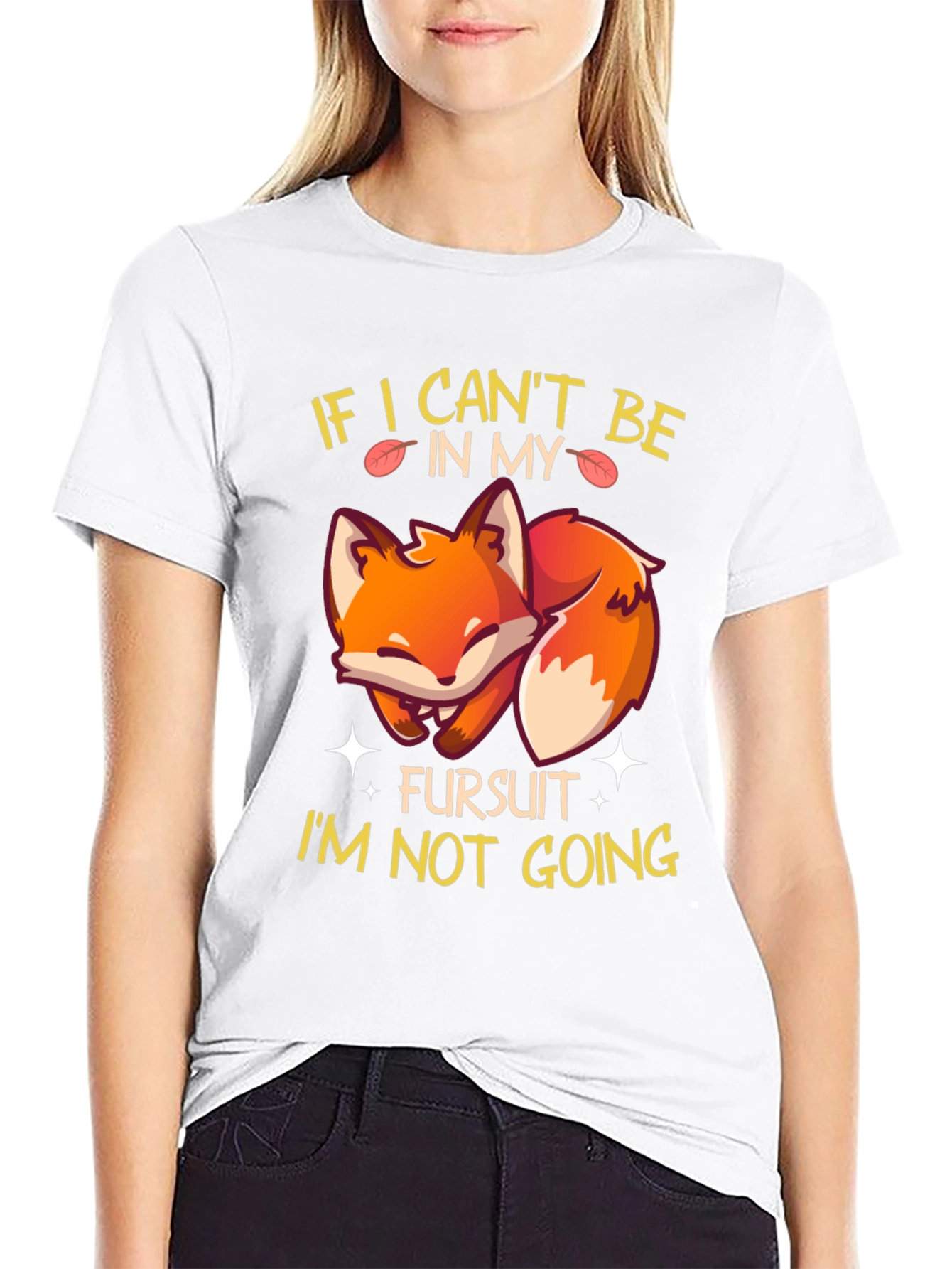 Fursuit Fox Graphic T-Shirt - Soft Cotton Blend