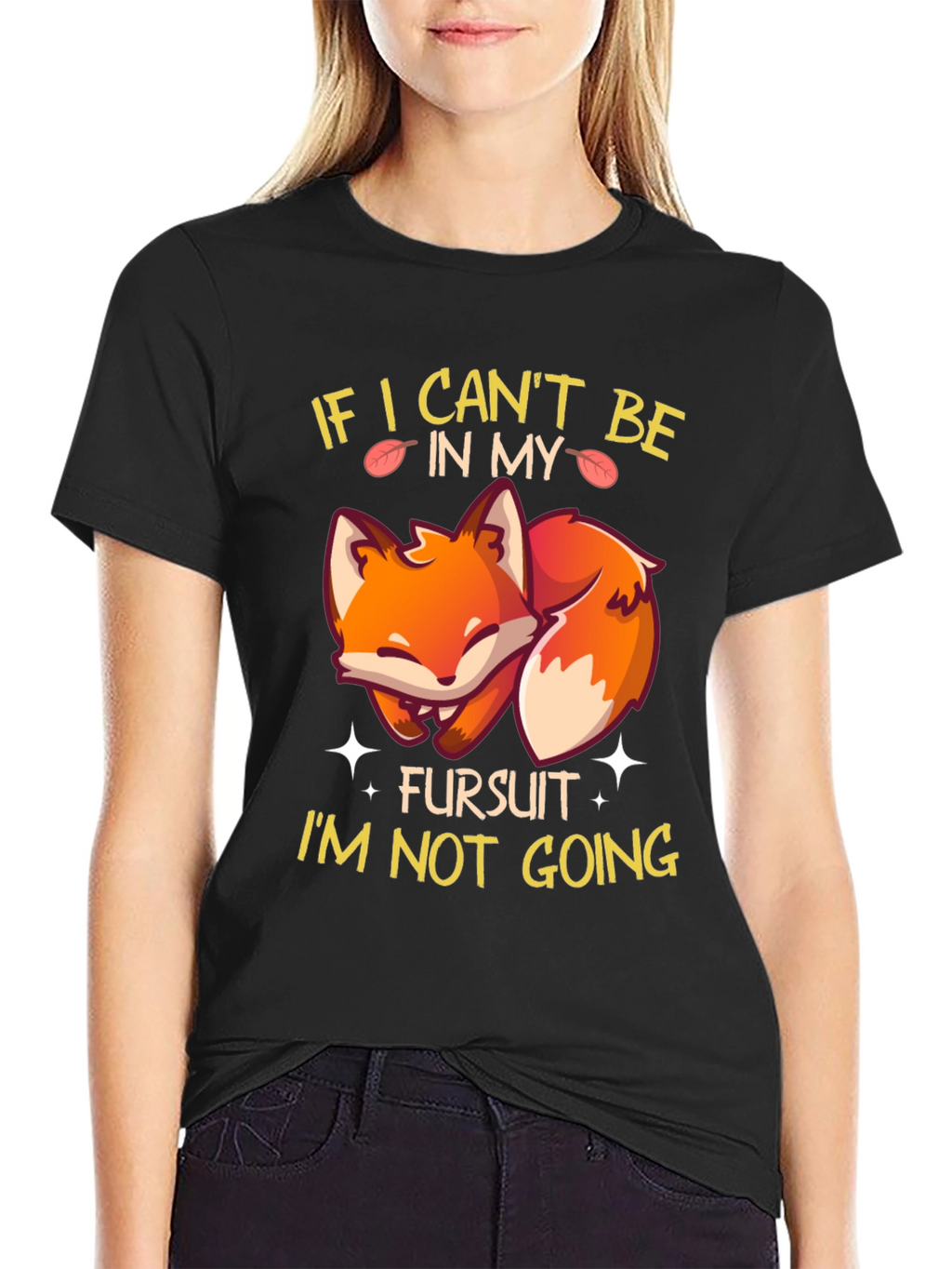 Fursuit Fox Graphic T-Shirt - Soft Cotton Blend