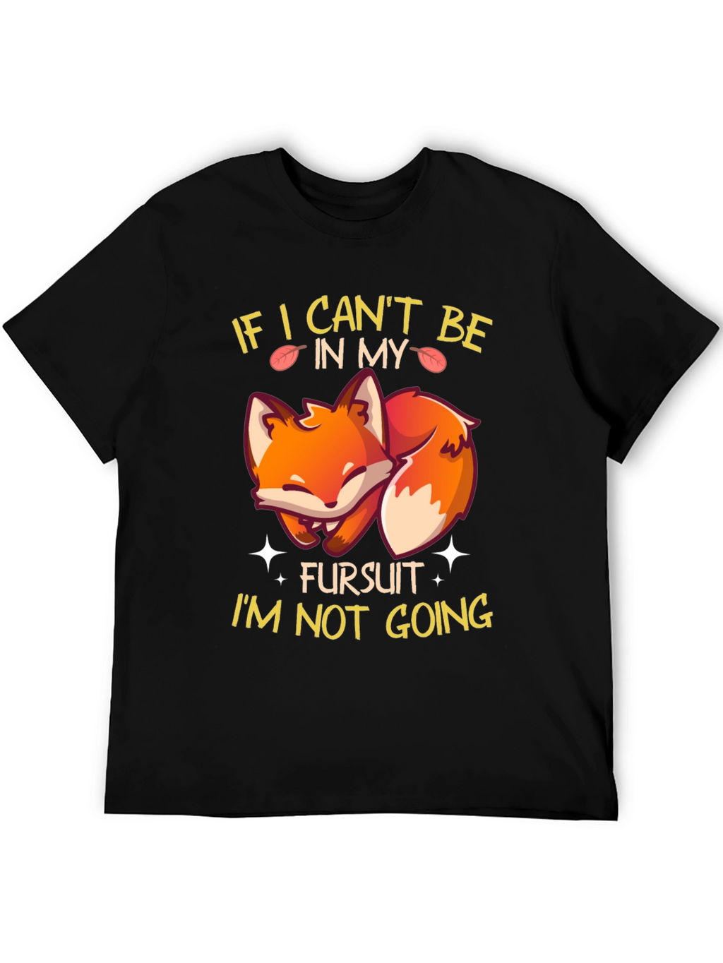 Fursuit Fox Graphic T-Shirt - Soft Cotton Blend