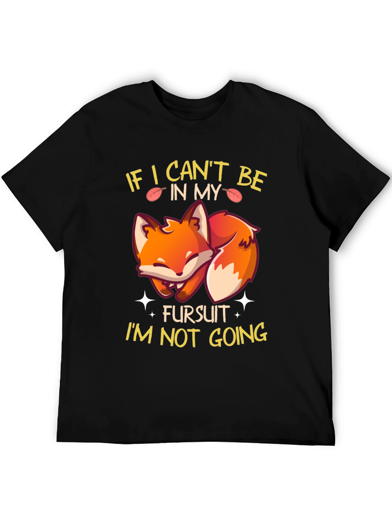 Fursuit Fox Graphic T-Shirt - Soft Cotton Blend