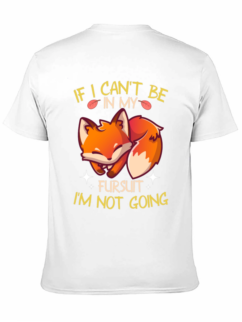 Fursuit Fox Graphic T-Shirt - Soft Cotton Blend