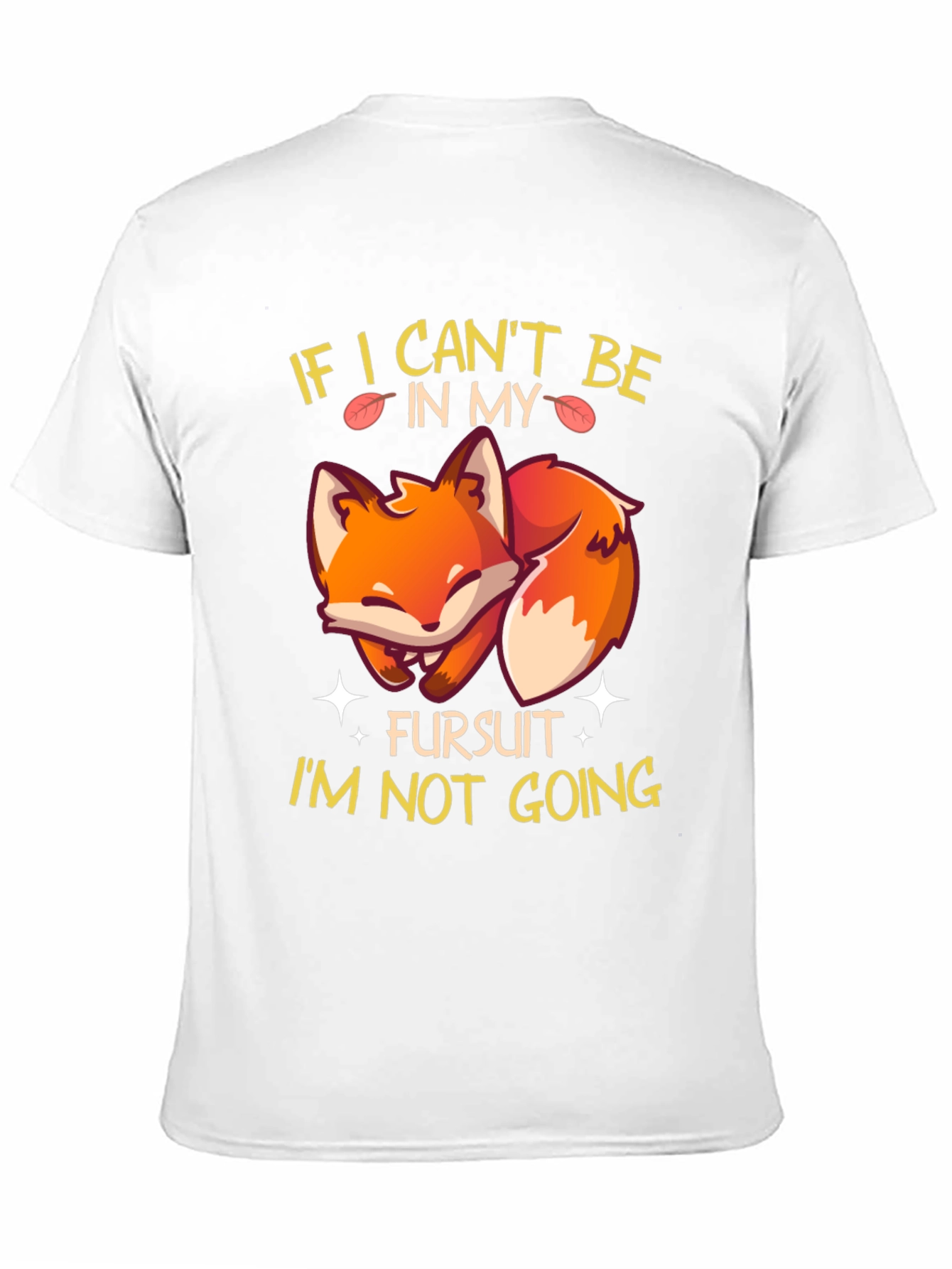 Fursuit Fox Graphic T-Shirt - Soft Cotton Blend