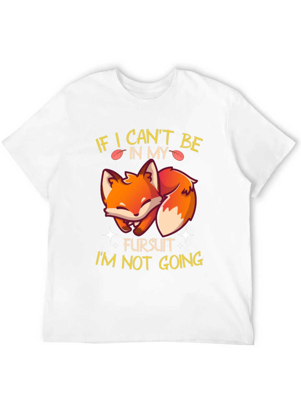 Fursuit Fox Graphic T-Shirt - Soft Cotton Blend