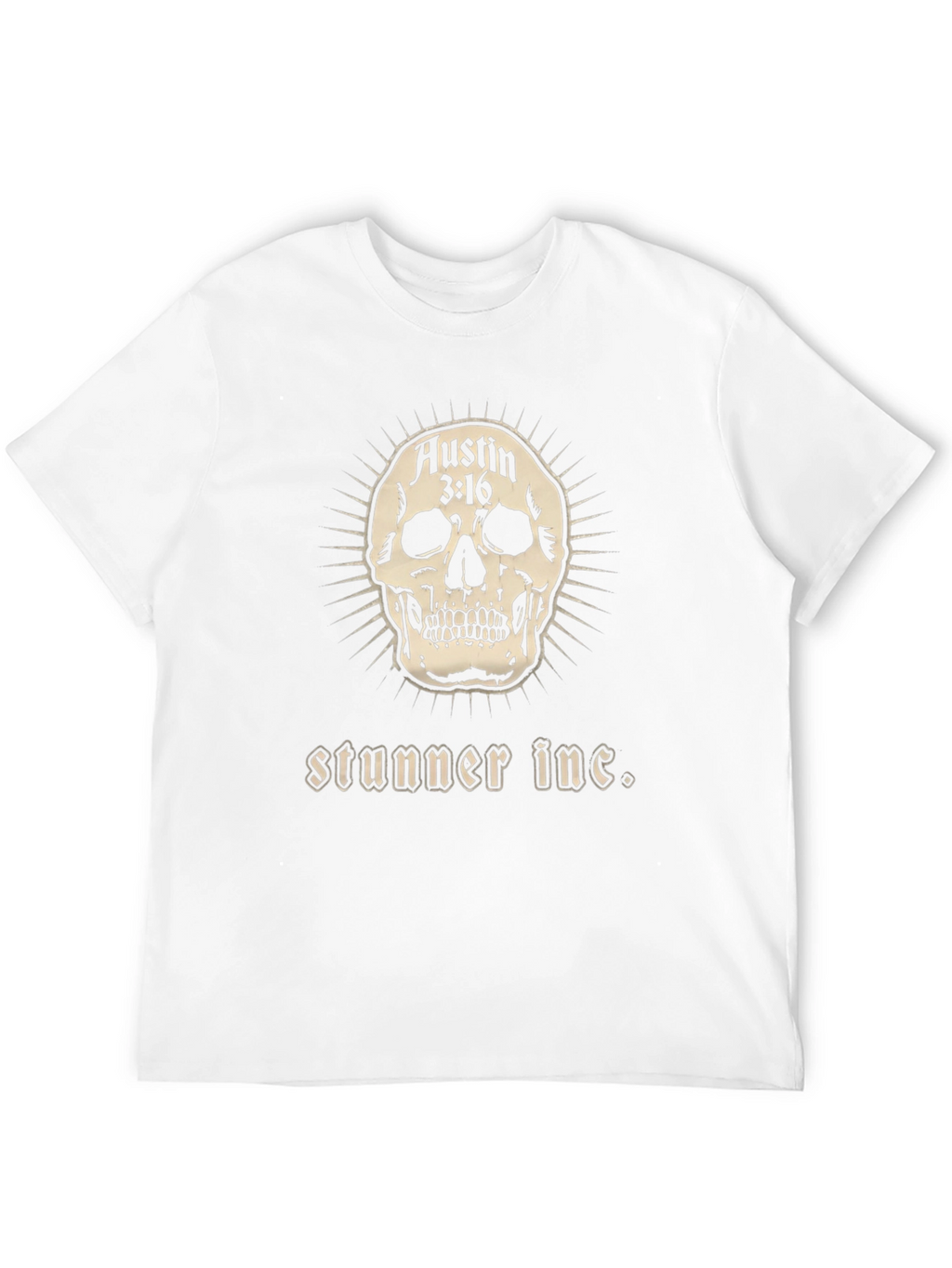 Stunner Inc. Graphic T-Shirt - Austin 3:16 Skull Tee