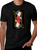 Mozart Card T-Shirt - Unique Musical Design