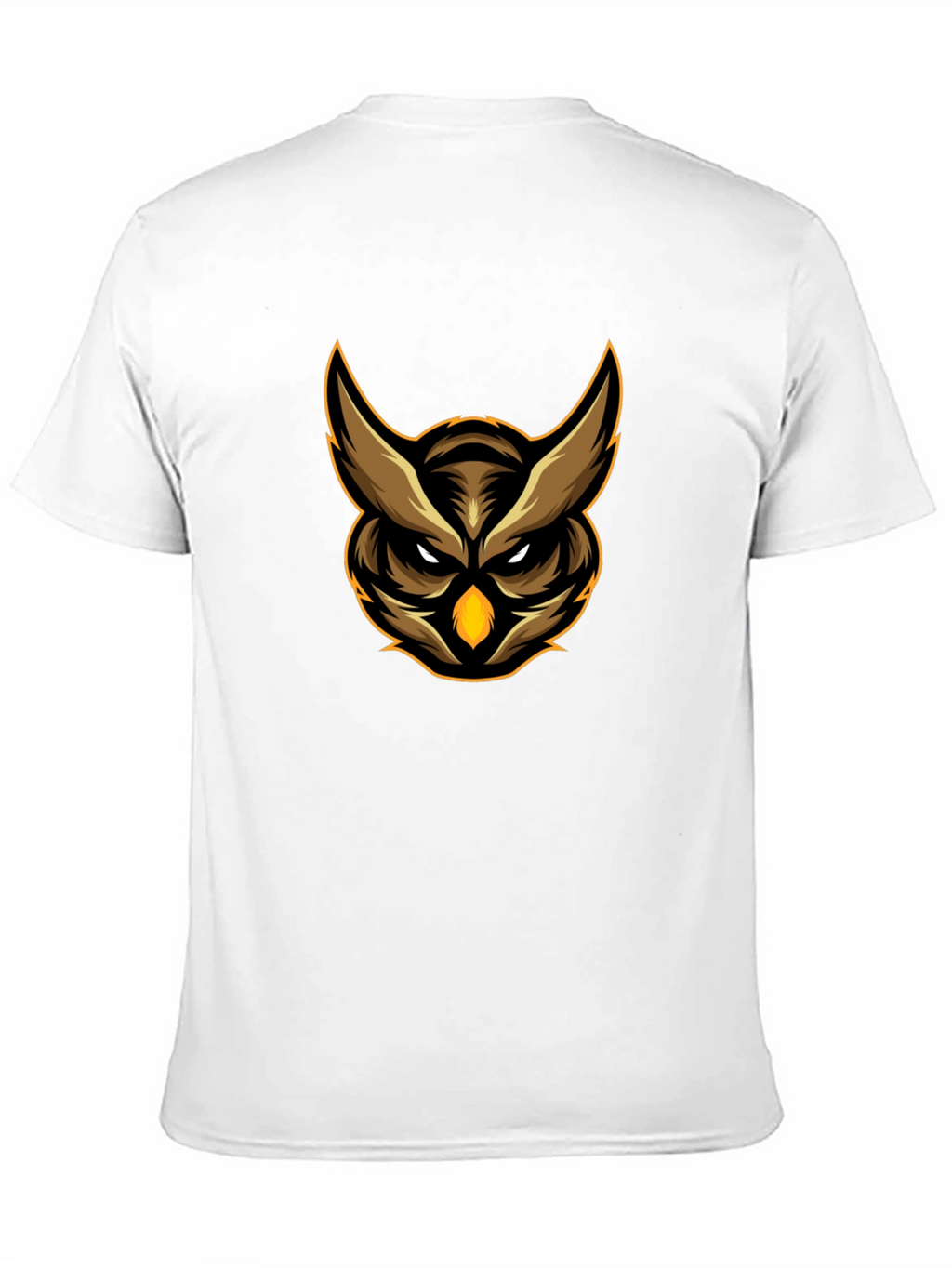 Owl Graphic Tee - Black Cotton Comfort