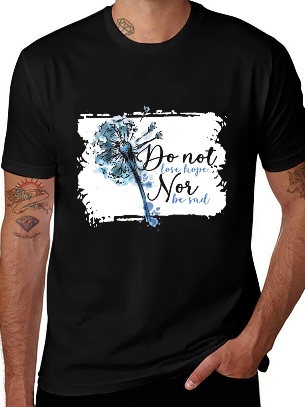Do Not Lose Hope Dandelion Graphic T-Shirt
