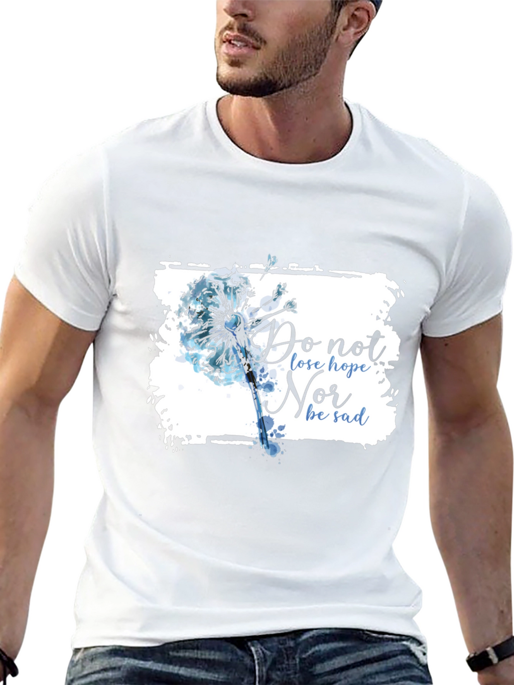 Do Not Lose Hope Dandelion Graphic T-Shirt