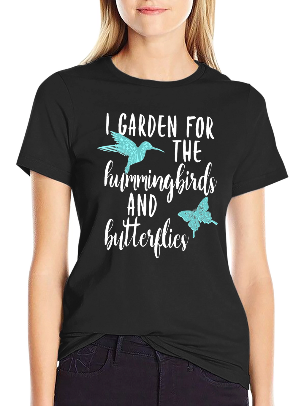I Garden for Hummingbirds & Butterflies T-Shirt