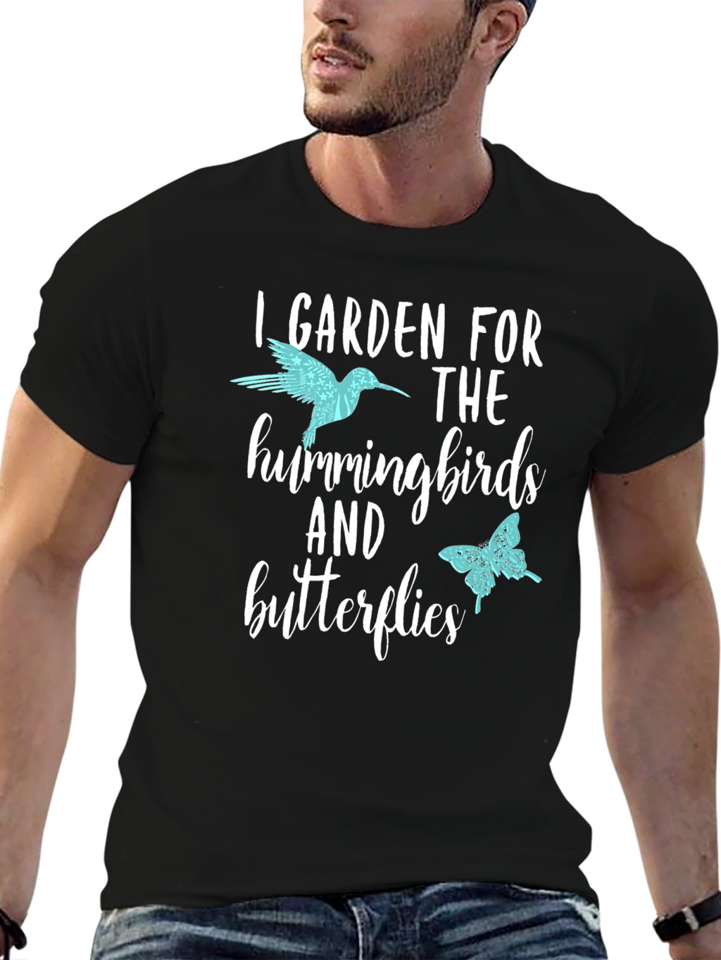 I Garden for Hummingbirds & Butterflies T-Shirt